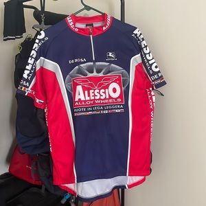 Cycling Jersey Alessio Alloy Wheels Sz XXL